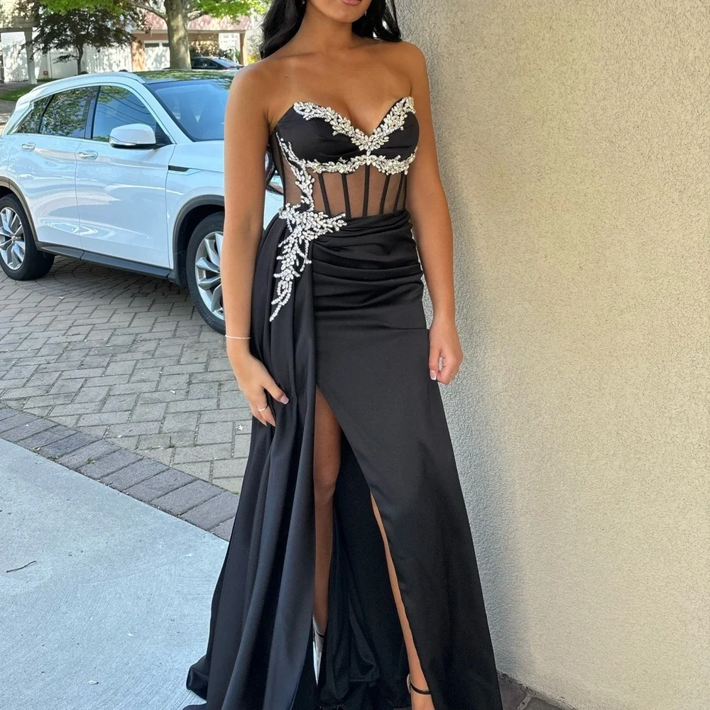 LaDivine Black Dress - Picture 2 of 7
